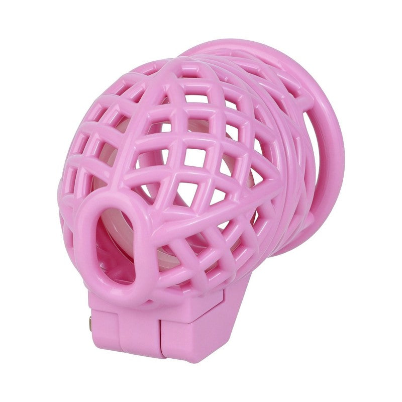 Resin Shaft-Only Chastity Cage | Ringless Breathable Coronal Ridge Fixation Design