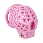 Resin Shaft-Only Chastity Cage | Ringless Breathable Coronal Ridge Fixation Design