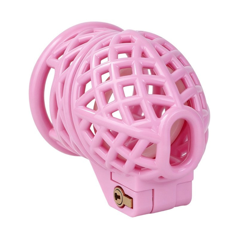 Resin Shaft-Only Chastity Cage | Ringless Breathable Coronal Ridge Fixation Design