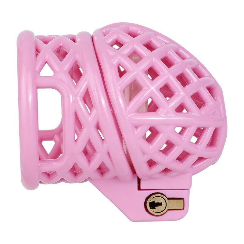 Resin Shaft-Only Chastity Cage | Ringless Breathable Coronal Ridge Fixation Design