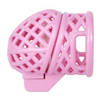 Resin Shaft-Only Chastity Cage | Ringless Breathable Coronal Ridge Fixation Design