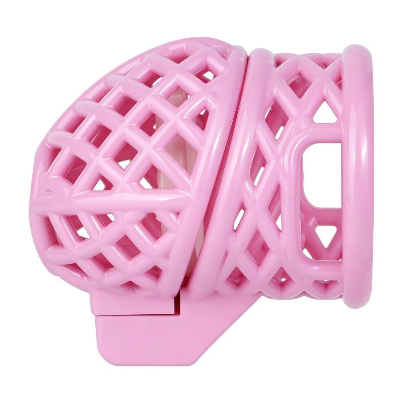 Resin Shaft-Only Chastity Cage | Ringless Breathable Coronal Ridge Fixation Design