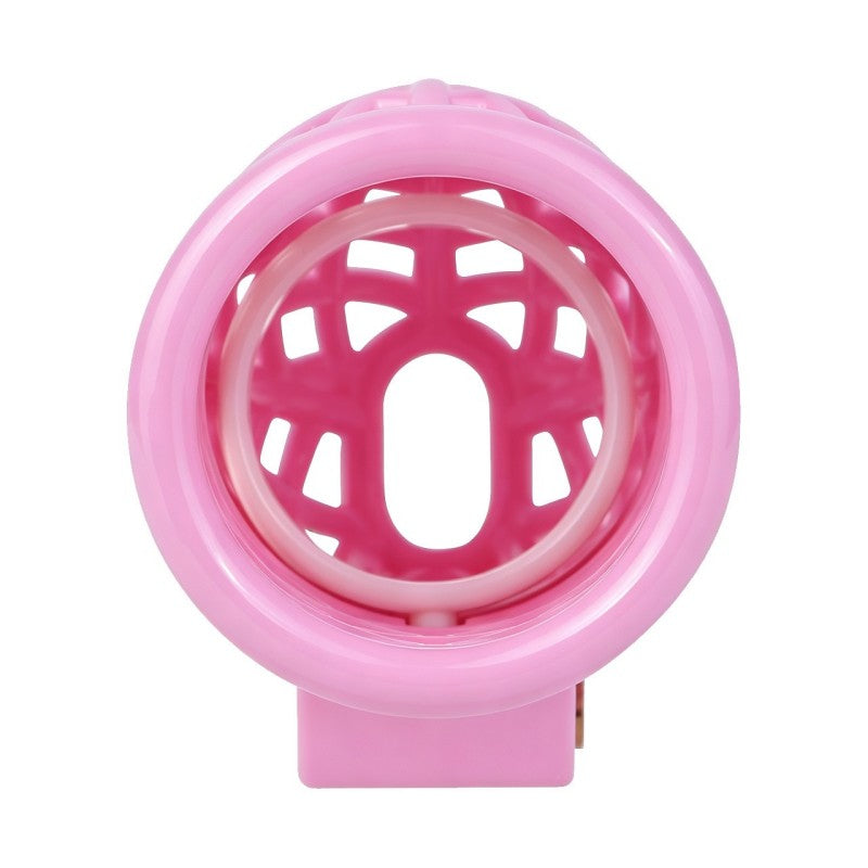 Resin Shaft-Only Chastity Cage | Ringless Breathable Coronal Ridge Fixation Design