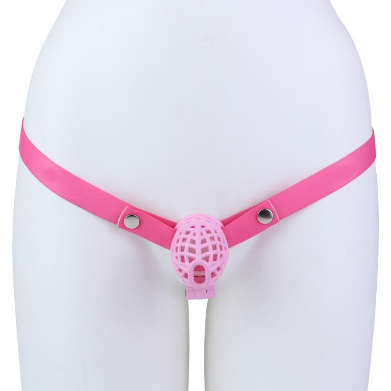 Resin Shaft-Only Chastity Cage | Ringless Breathable Coronal Ridge Fixation Design