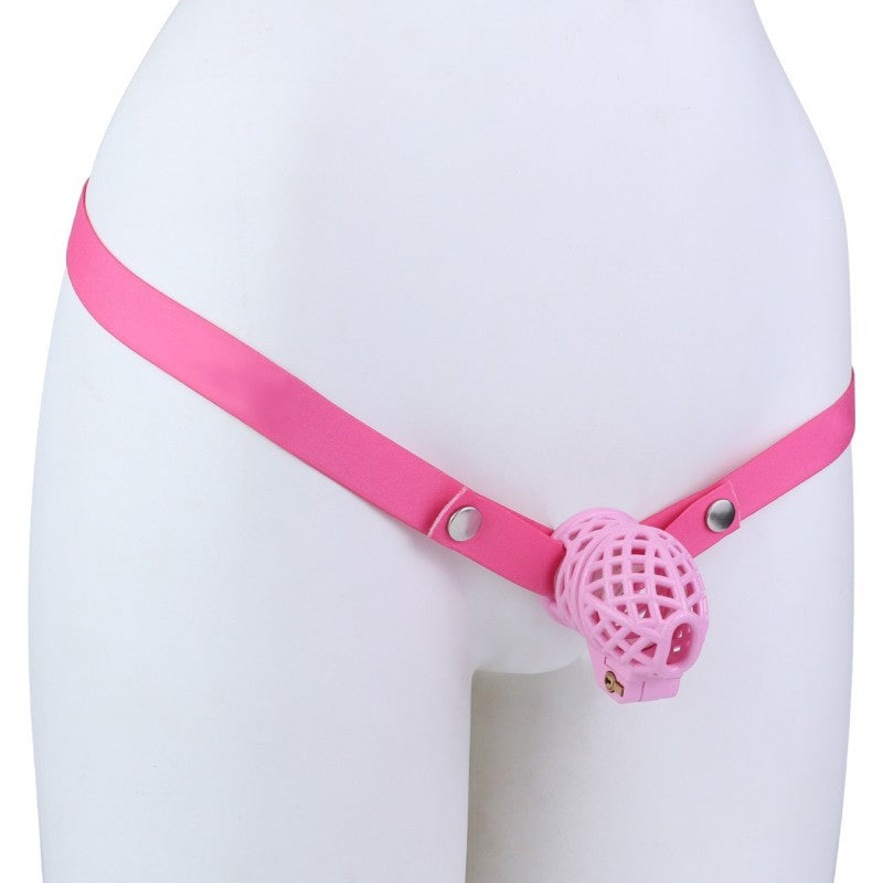 Resin Shaft-Only Chastity Cage | Ringless Breathable Coronal Ridge Fixation Design