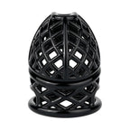 Resin Shaft-Only Chastity Cage | Ringless Breathable Coronal Ridge Fixation Design