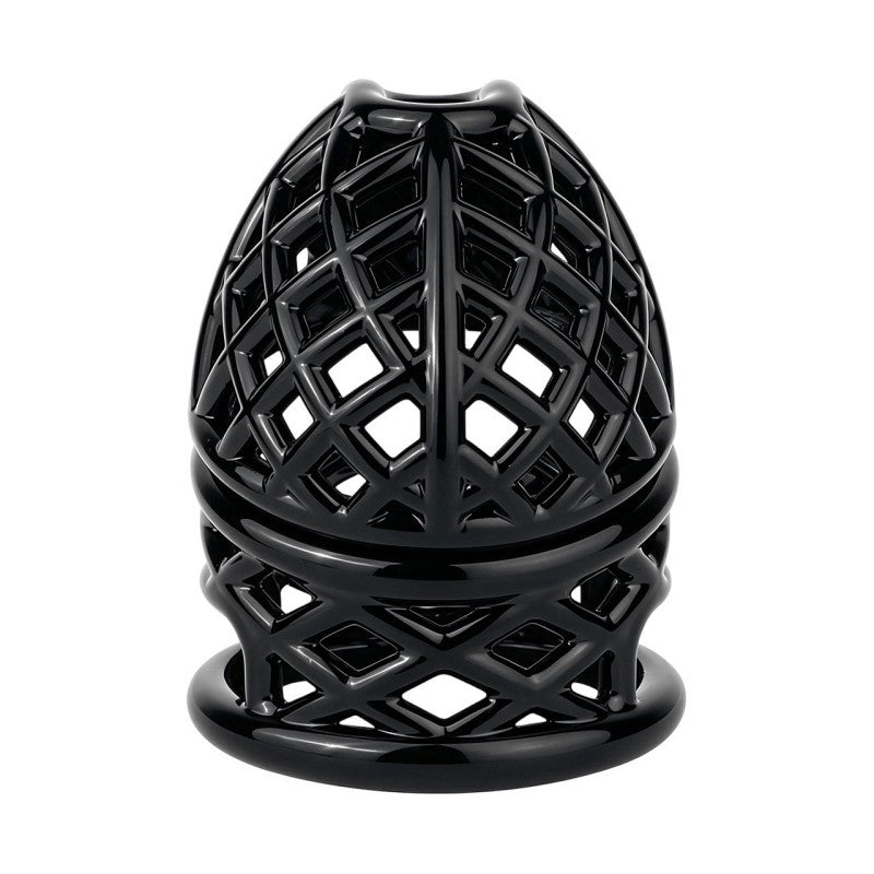 Resin Shaft-Only Chastity Cage | Ringless Breathable Coronal Ridge Fixation Design