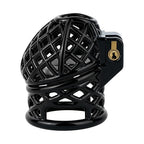 Resin Shaft-Only Chastity Cage | Ringless Breathable Coronal Ridge Fixation Design