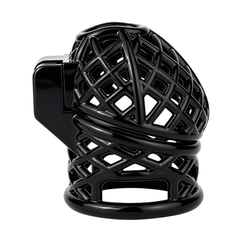 Resin Shaft-Only Chastity Cage | Ringless Breathable Coronal Ridge Fixation Design