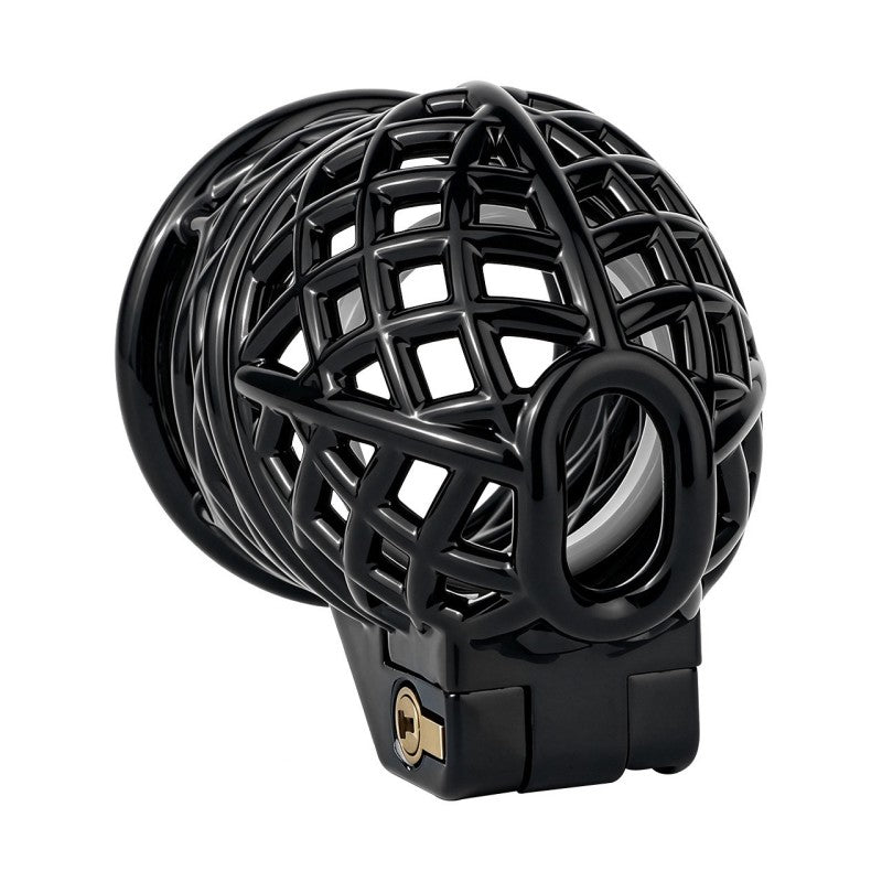 Resin Shaft-Only Chastity Cage | Ringless Breathable Coronal Ridge Fixation Design
