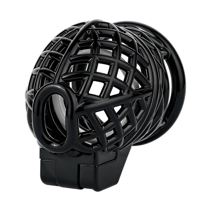 Resin Shaft-Only Chastity Cage | Ringless Breathable Coronal Ridge Fixation Design