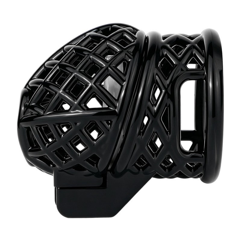 Resin Shaft-Only Chastity Cage | Ringless Breathable Coronal Ridge Fixation Design