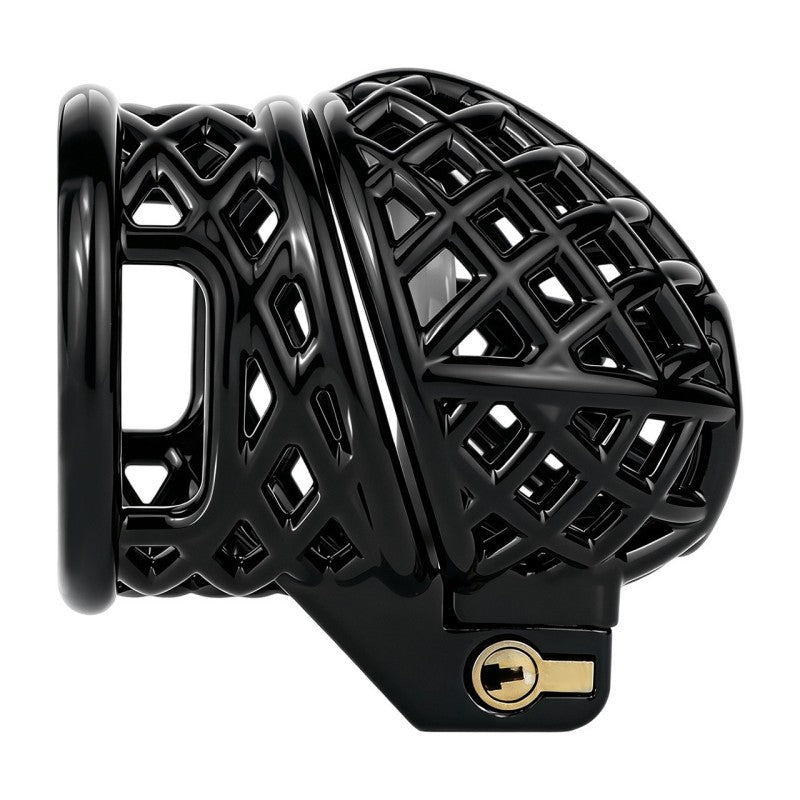 Resin Shaft-Only Chastity Cage | Ringless Breathable Coronal Ridge Fixation Design