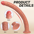 20.4 Inch Extra Long Realistic Dildo with Suction Cup Base, 1.9 Inch Thick - Tarisss Sex Toy Store