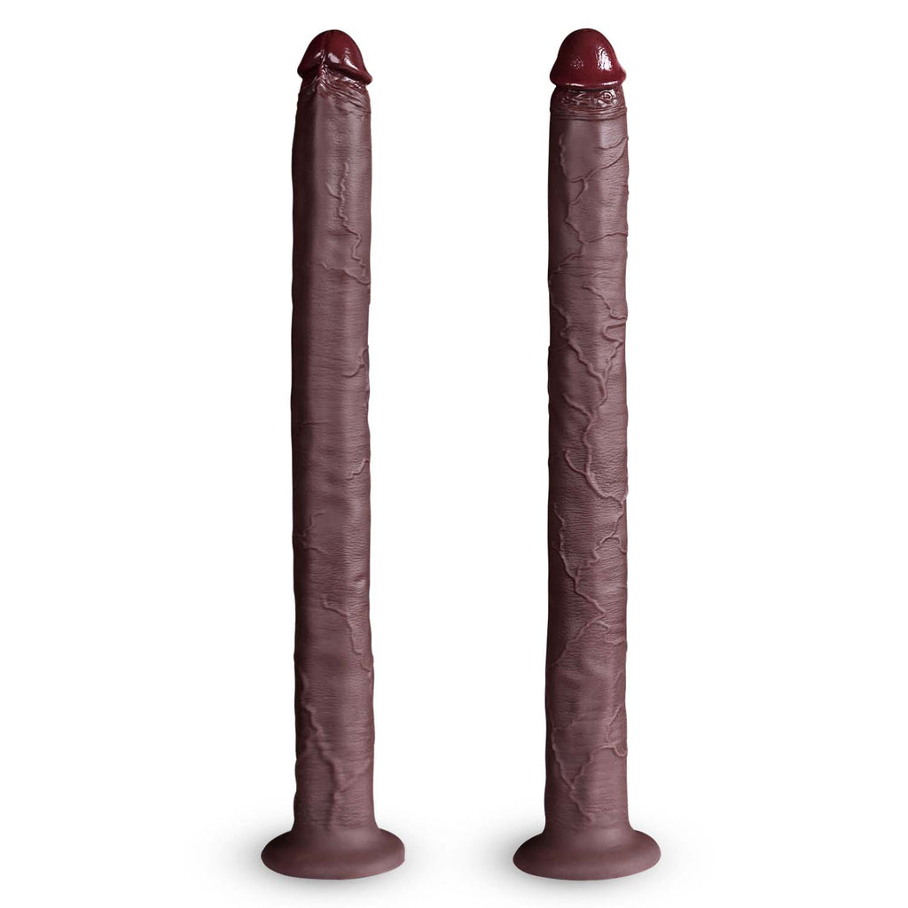 20.4 Inch Extra Long Realistic Dildo with Suction Cup Base, 1.9 Inch Thick - Tarisss Sex Toy Store