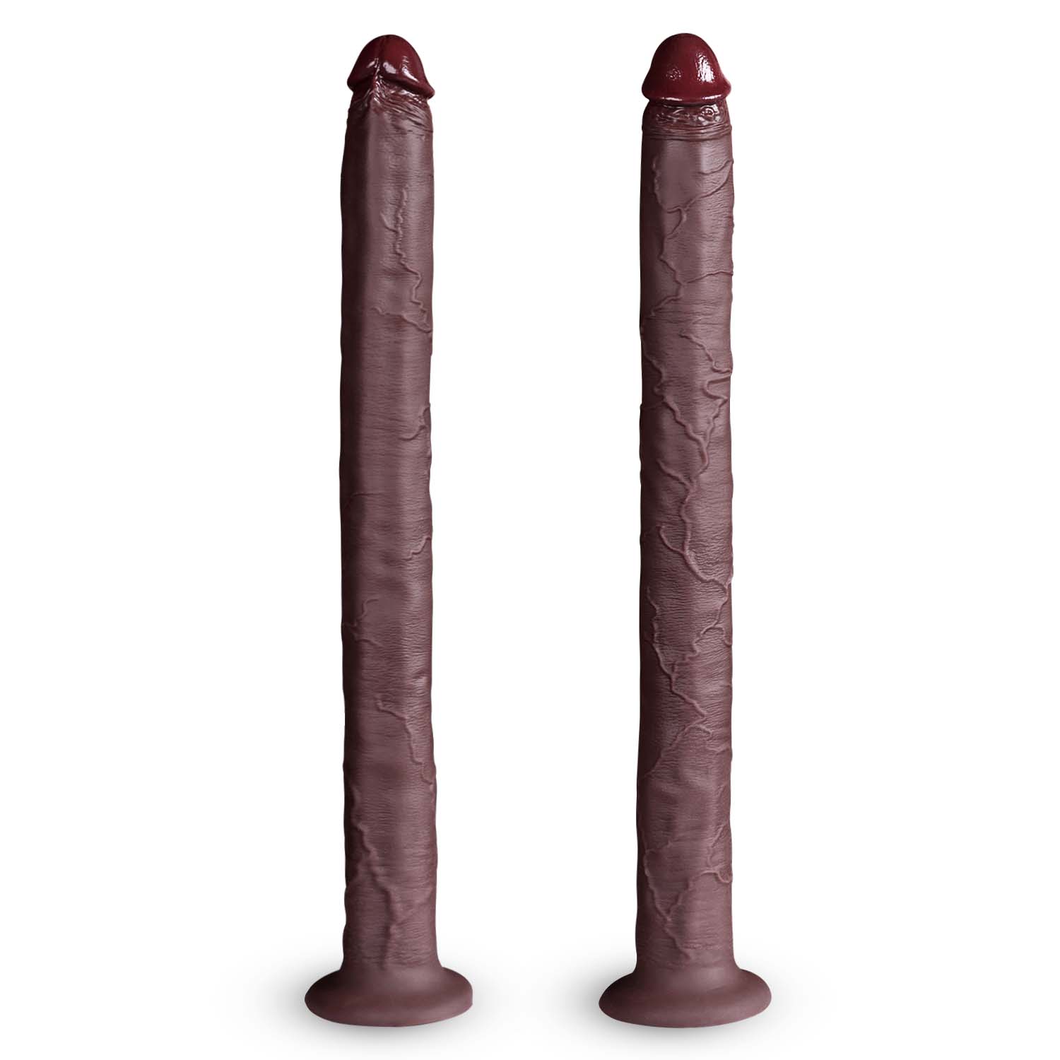 20.4 Inch Extra Long Realistic Dildo with Suction Cup Base, 1.9 Inch Thick - Tarisss Sex Toy Store