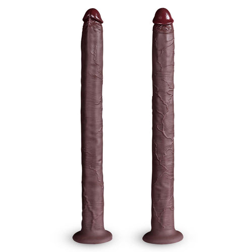 20.4 Inch Extra Long Realistic Dildo with Suction Cup Base, 1.9 Inch Thick - Tarisss Sex Toy Store