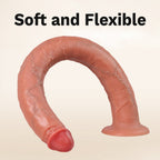 20.4 Inch Extra Long Realistic Dildo with Suction Cup Base, 1.9 Inch Thick - Tarisss Sex Toy Store