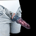 Dogdildo Cock Sheath Penis Sleeve Extender - Fantasy Knotted Pegging Sex Toys for Men