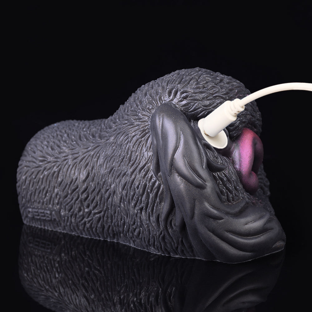 Mastiff Pocket Pussy – Vibrating Male Masturbator | Premium Silicone Beast Fetish Toy