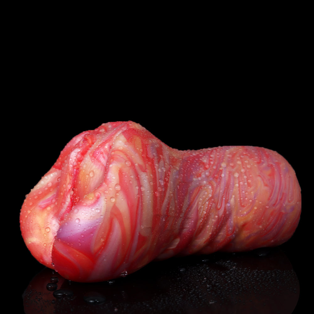 Blood-Toned Pocket Pussy – Lifelike Silicone Fetish Masturbator for Men | Domlust