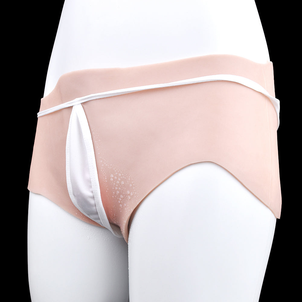Realistic Pussy Panties Male Sex Toys - Premium Silicone Buttocks Lift Gay Play Underwear