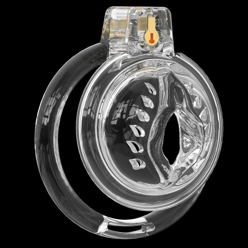 Clitoral-Shaped Soft TPE Chastity Cage – Comfortable Silicone Material, Flexible Design