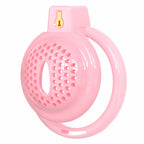 Short Soft Chastity Cage – Dotted & Breathable TPE/Silicone Design