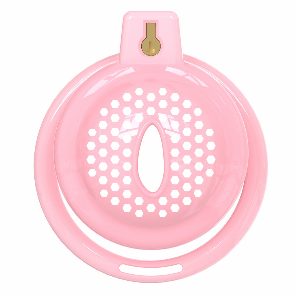 Short Soft Chastity Cage – Dotted & Breathable TPE/Silicone Design