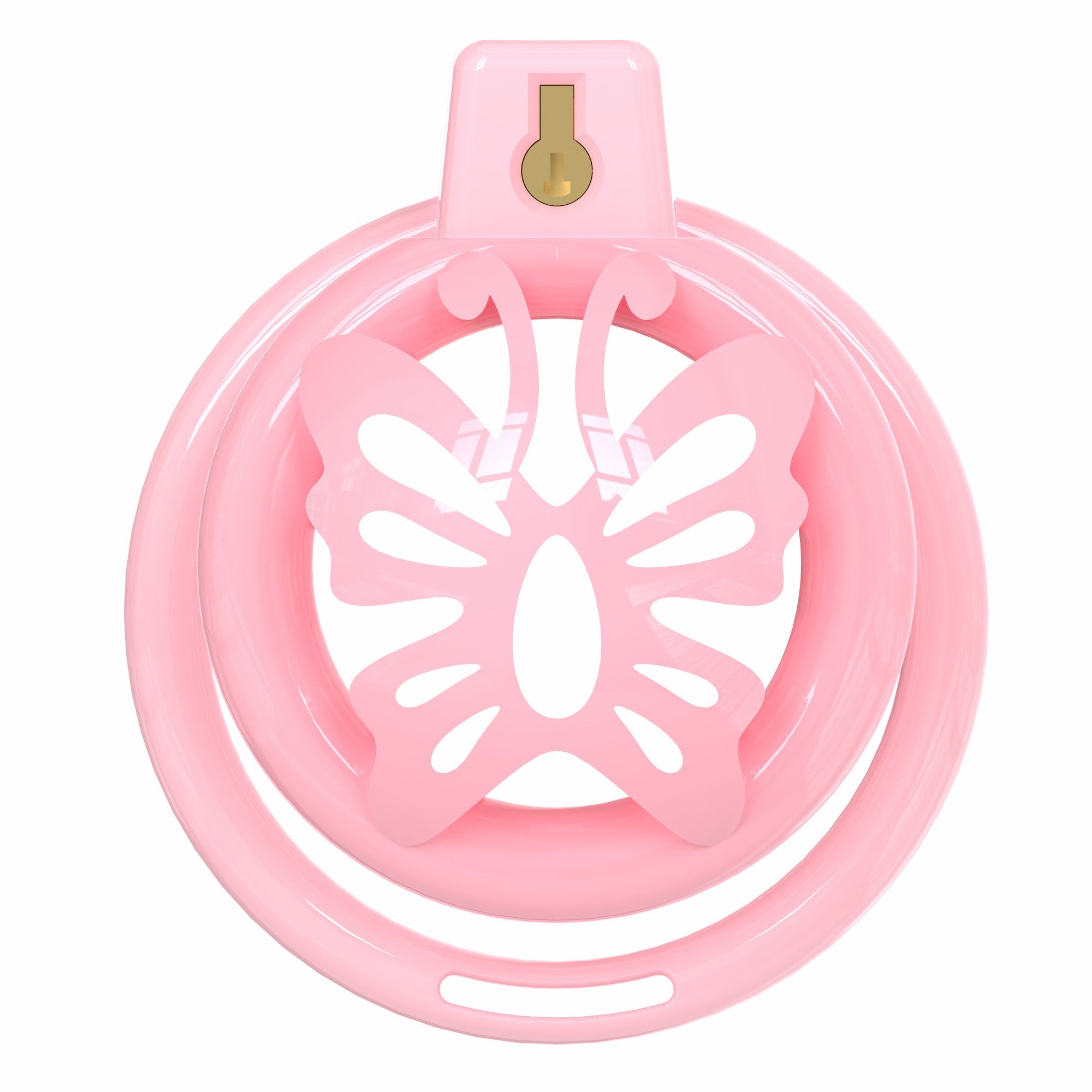Short Soft Chastity Cage – Butterfly Vent Design, TPE/Silicone, Multi-Shaped