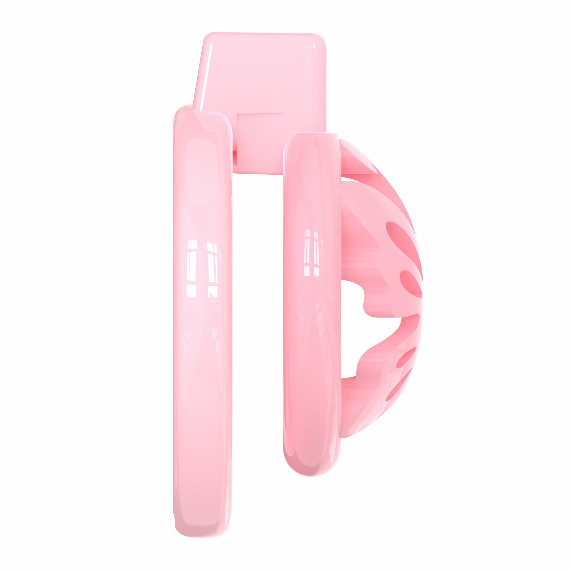 Short Soft Chastity Cage – Butterfly Vent Design, TPE/Silicone, Multi-Shaped