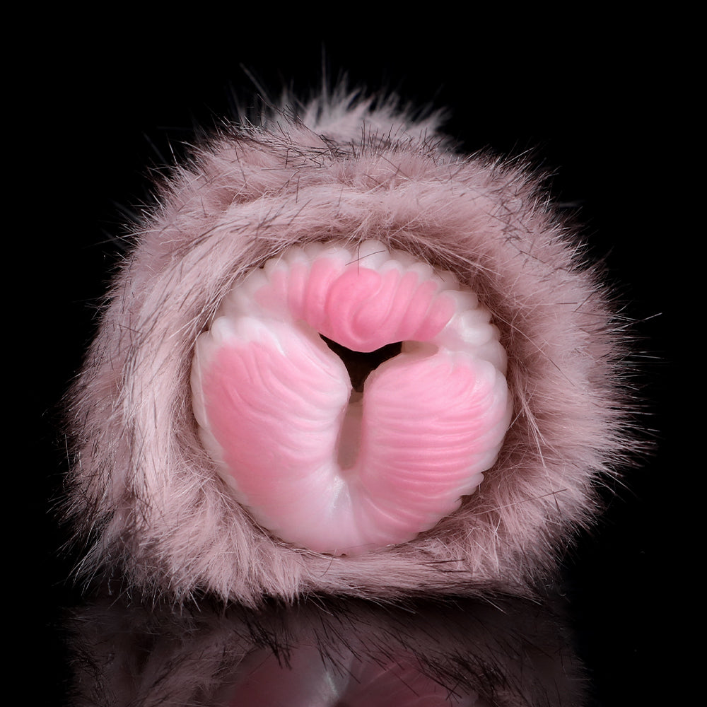 Furry Dog Pocket Pussy — Realistic Animal Vagina Double-Open Masturbator | Domlust Fetish Silicone