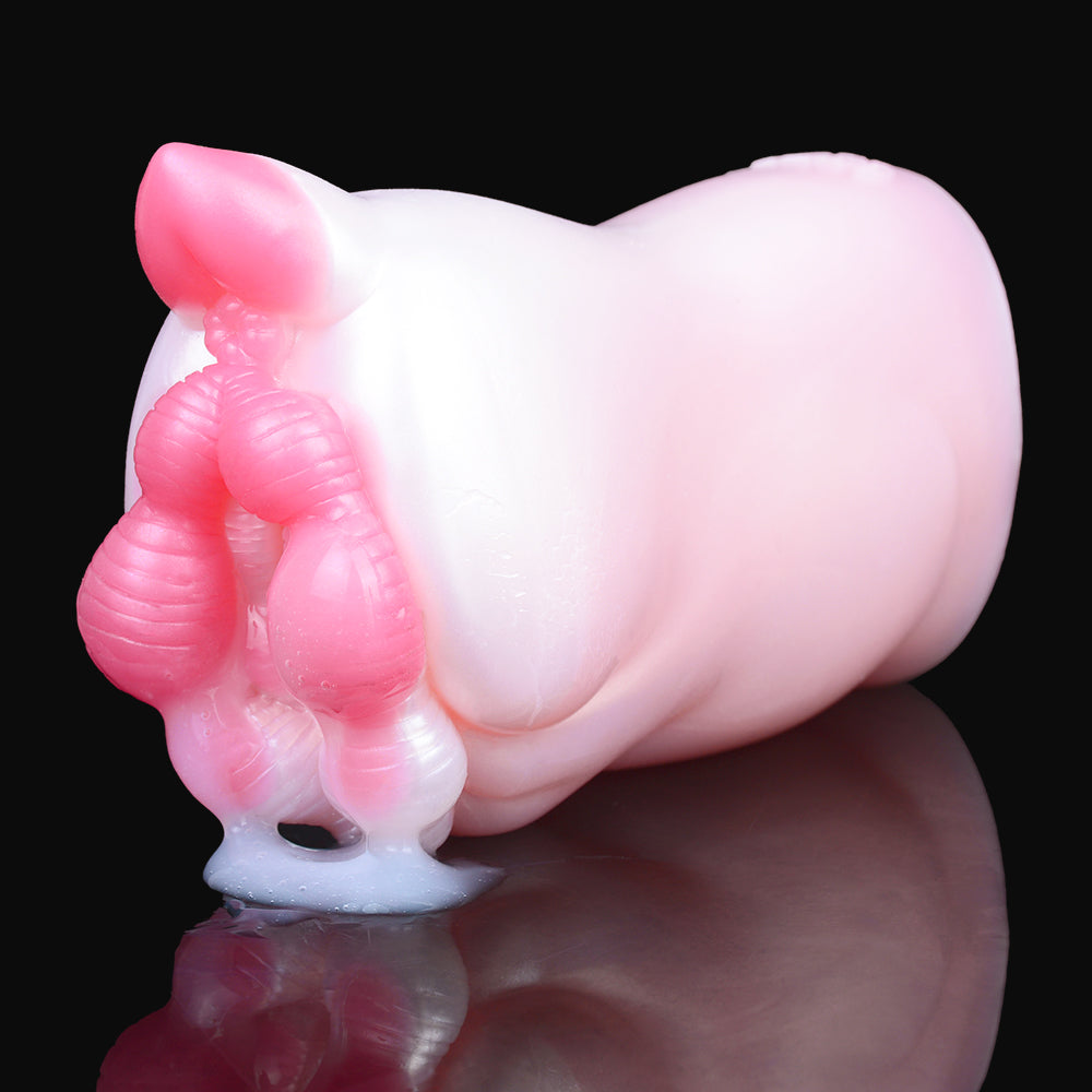 Pink Pig Fantasy Animal Pocket Pussy | Suction Blowjob Masturbator in Premium Silicone — Domlust