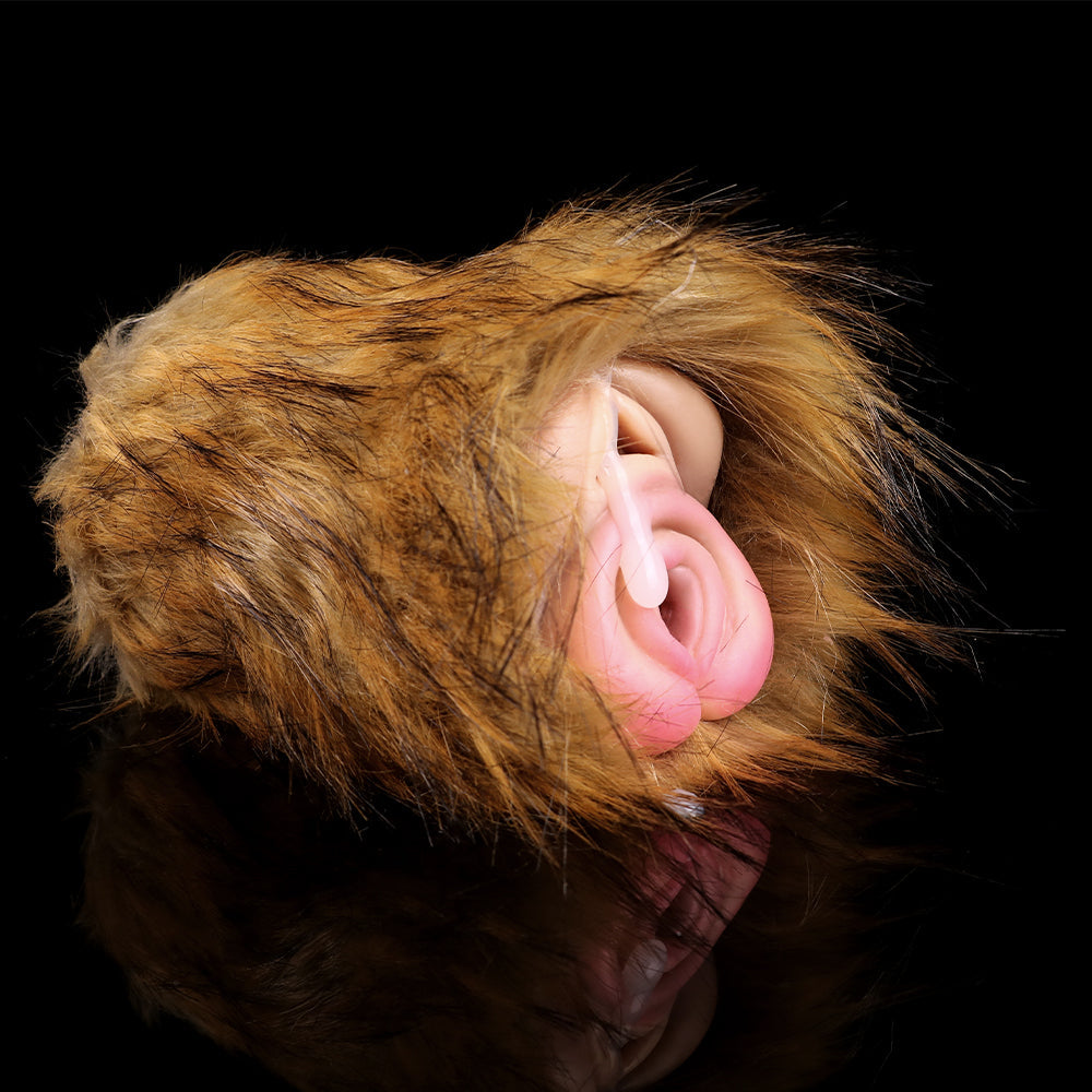 Tiger Furry Pocket Pussy – Realistic Beast Vagina Masturbator | Domlust Heavy Fetish Silicone