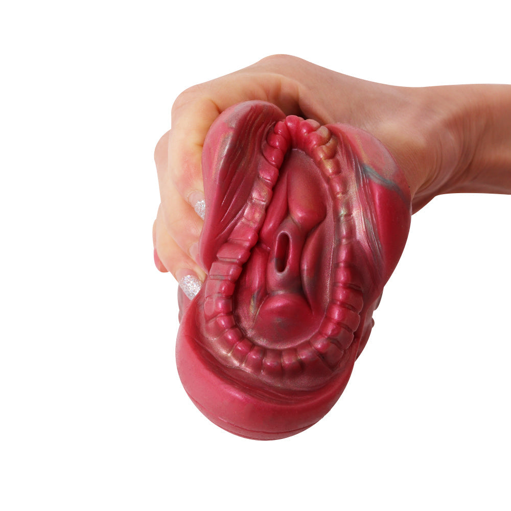 Domlust Rock Alien Beast Pocket Pussy — Fantasy Vagina Silicone Stroker for Men