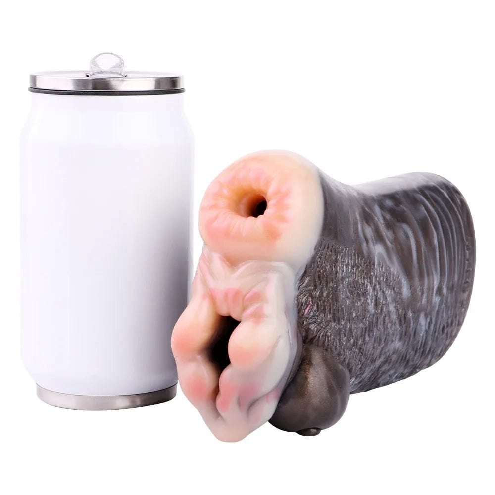 Goat Pocket Pussy Animal Masturbator - Silicone Realistic Vagina Blowjob Masturbation Cup