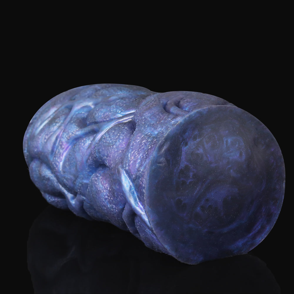 Fantasy Bull Pocket Pussy | Dark Blue Silicone Masturbator with Adjustable Suction — Domlust