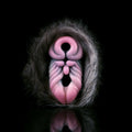 Domlust Rhino Pocket Pussy — Furry Silicone Vibrating Masturbator for Men