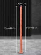 23.2 Inch Extra Long Flexible Dildo with Strong Suction Cup Base - Tarisss Sex Toy Store
