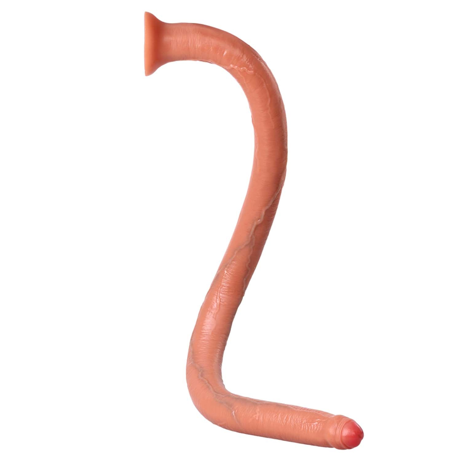 23.2 Inch Extra Long Flexible Dildo with Strong Suction Cup Base - Tarisss Sex Toy Store