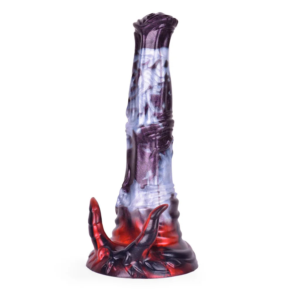 Suction Cup Monster Dildo Butt Plug - Exotic Dragondildo Women Masturbating Stimulator
