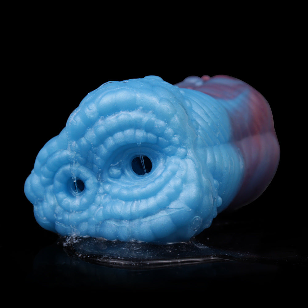 Colorful Monster Pussy Penis Masturbation Sex Toys for Men - Fantasy Vaginal Oral Sex Orgasm