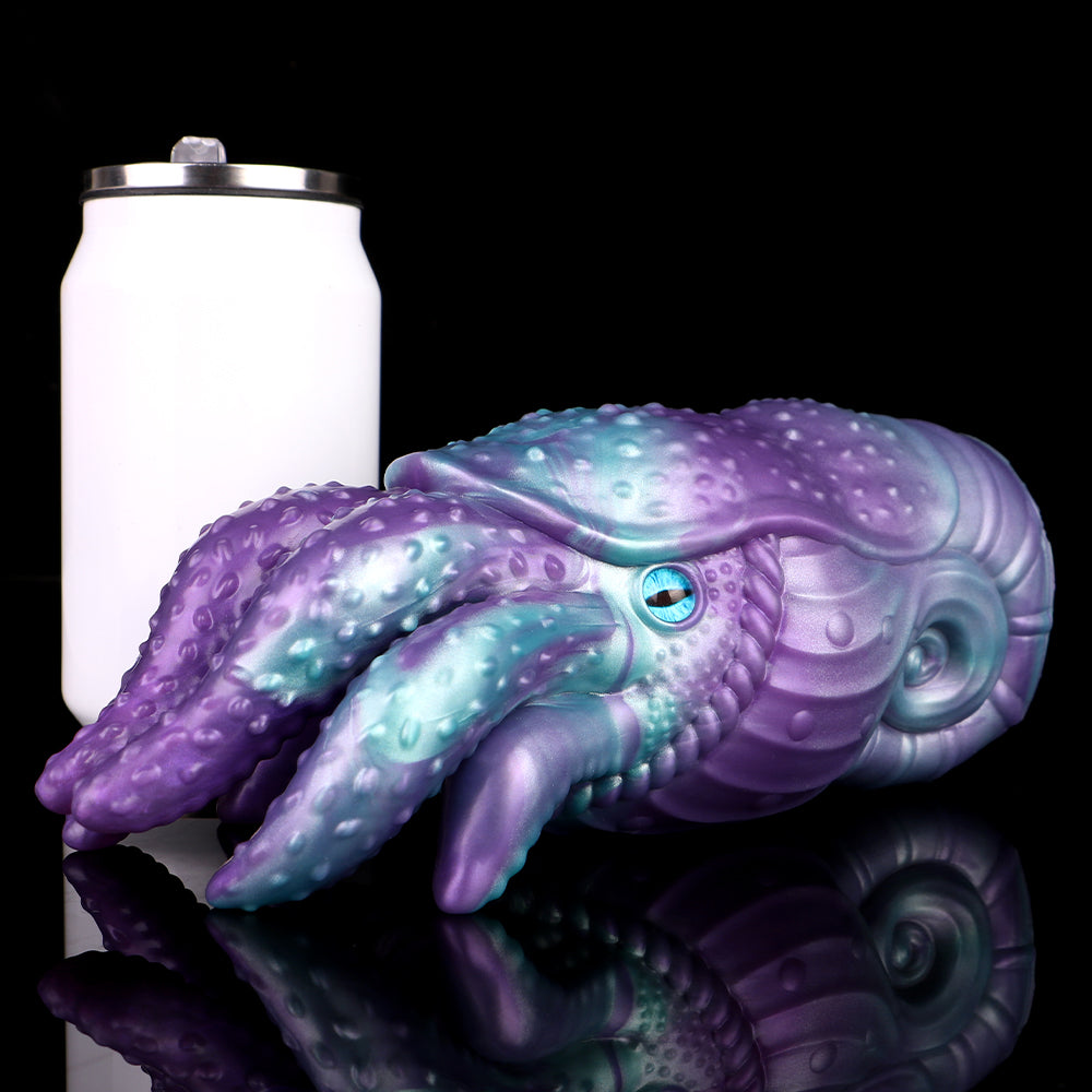 Nautilus Tentacle Pocket Pussy – 3-in-1 Silicone Masturbator with Anal Plug & Tentacle Dildo | Domlust