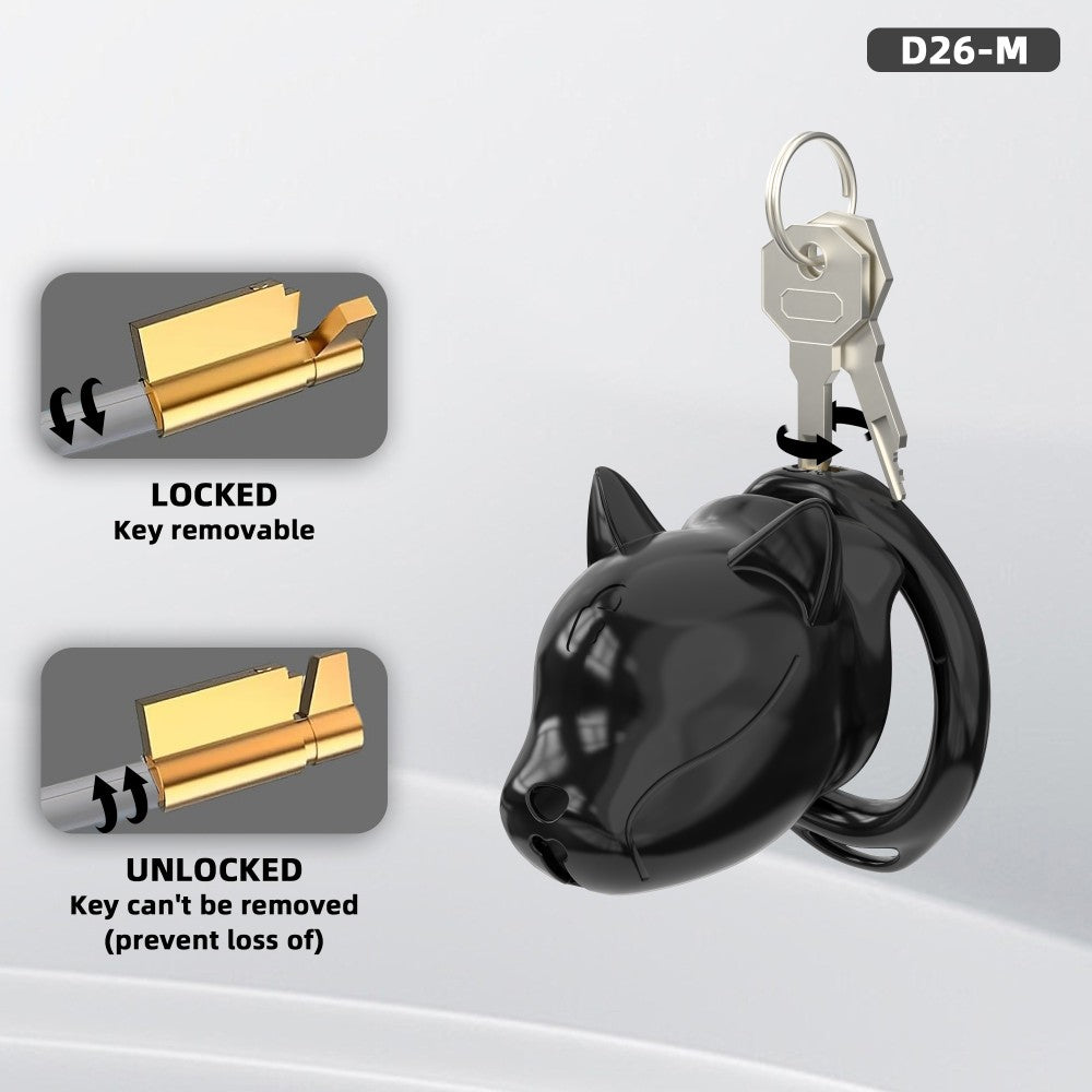 Puppy Chastity Cage for Men – Breathable Urinary Design, Lightweight Secure Fit
