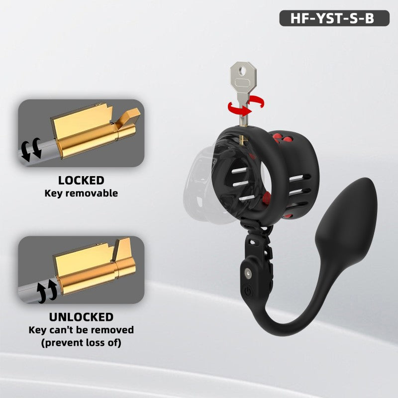 Silicone Soft Spike Extension Sleeve | Compatible with GSD Chastity Cage System