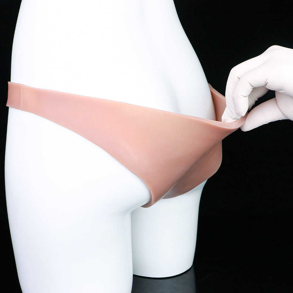 Hollow Penis Sheath Pants Underwear - Realistic Dildo Extender Pegging Sexual Wellness