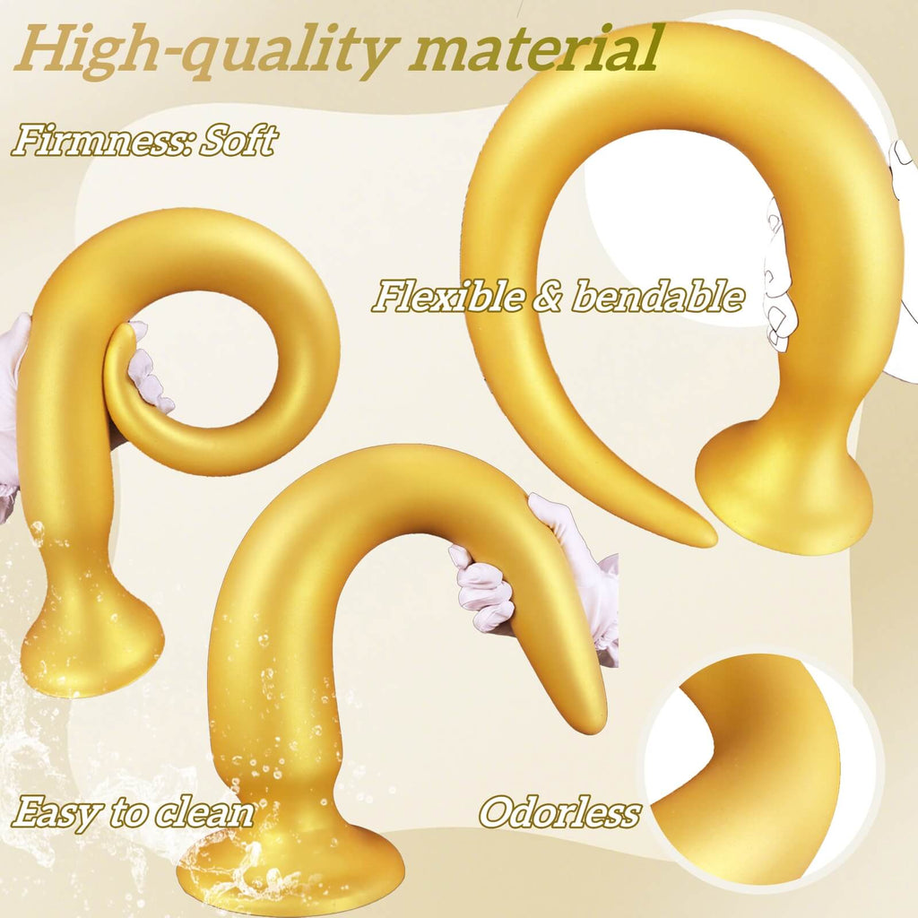 25 Inch Huge Extra Long Silicone Butt Plug - Tarisss Sex Toy Store