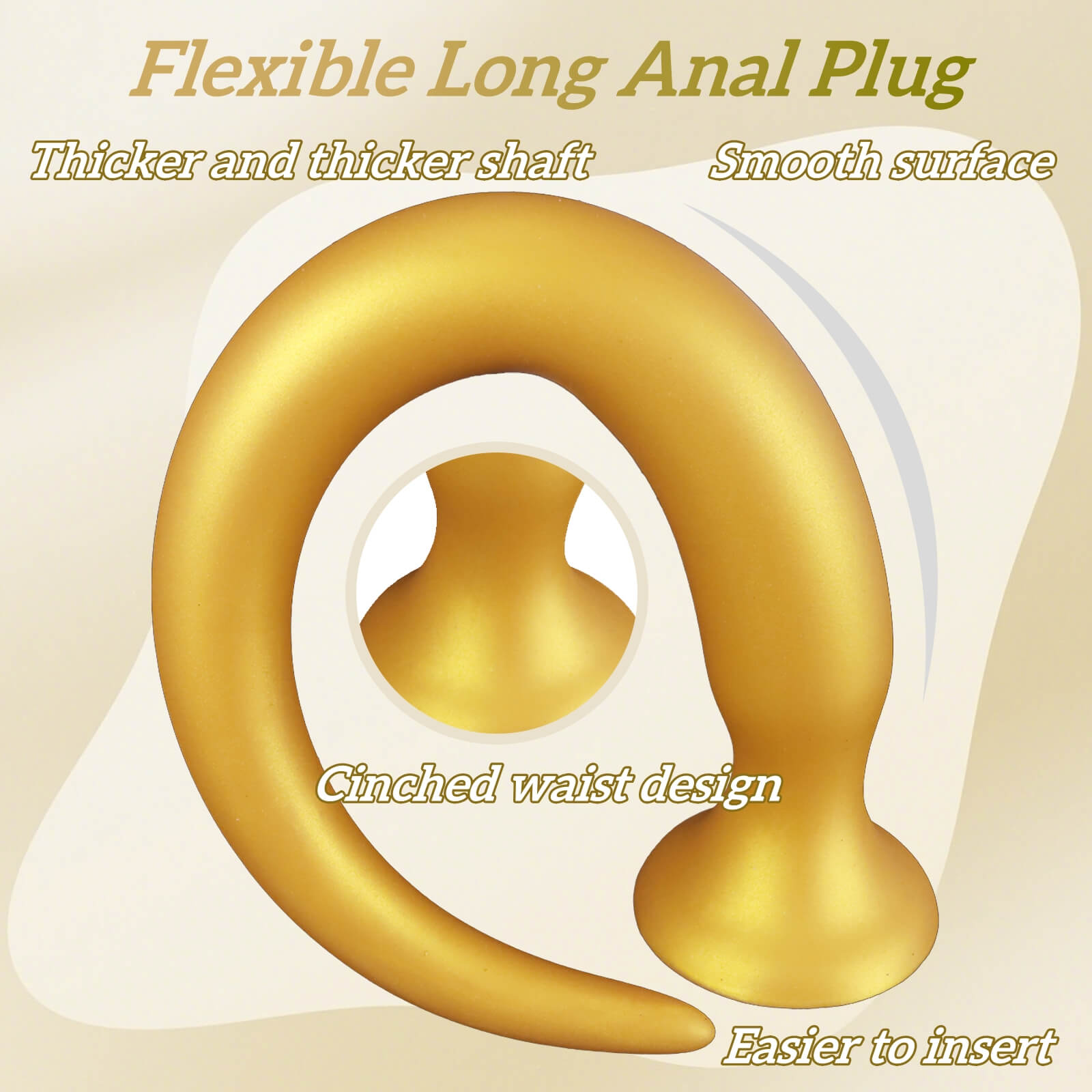 25 Inch Huge Extra Long Silicone Butt Plug - Tarisss Sex Toy Store
