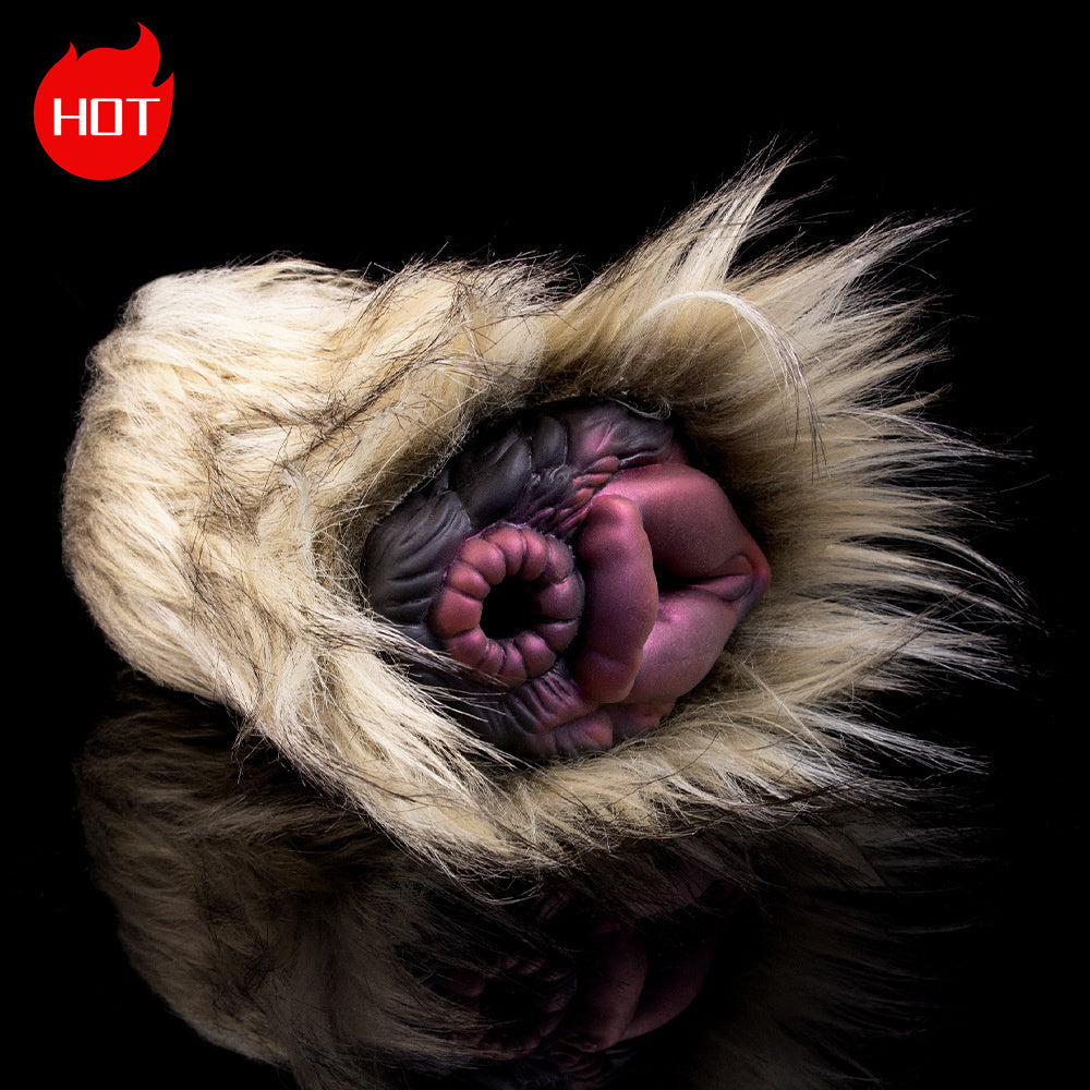Hyena Pocket Pussy – Furry Animal Vagina Masturbator | Domlust Heavy Fetish Silicone