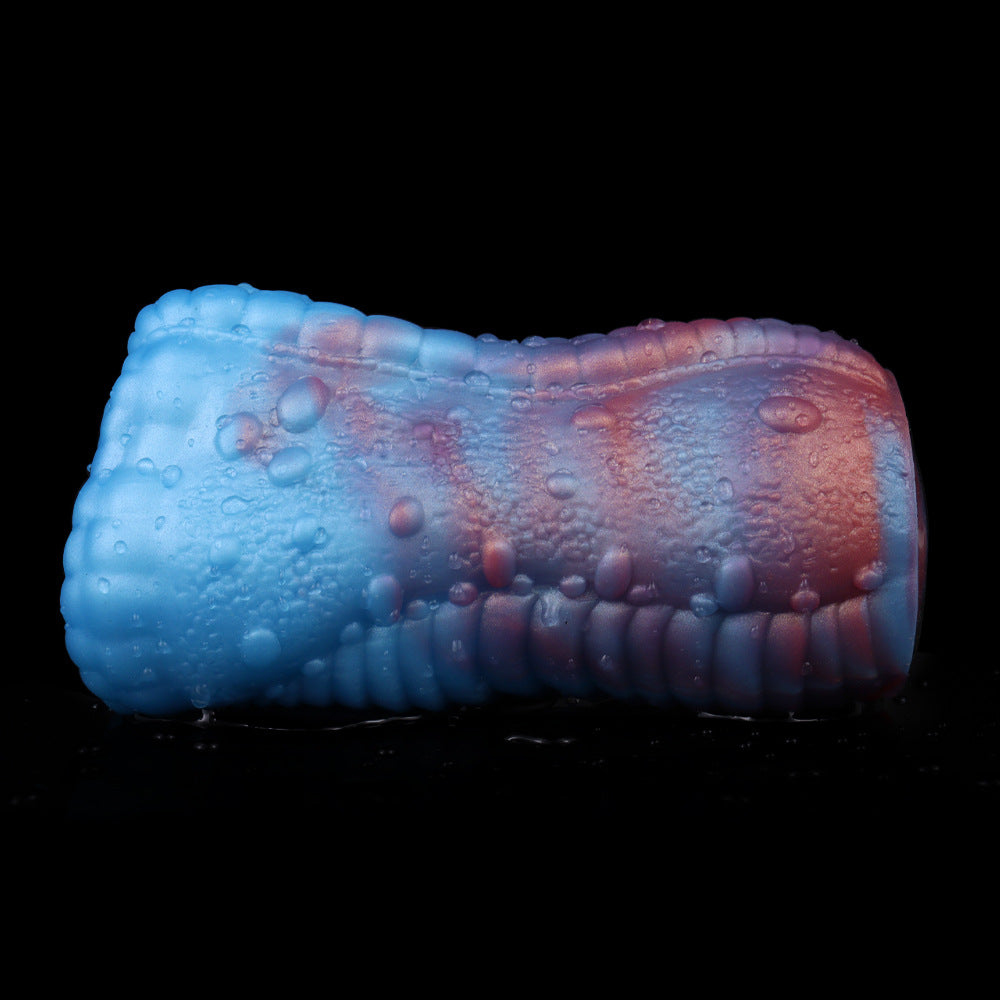 Colorful Monster Pussy Penis Masturbation Sex Toys for Men - Fantasy Vaginal Oral Sex Orgasm